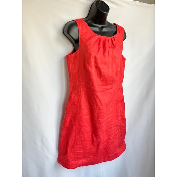 Carole Little Red Midi Dress - Picture 2 of 9
